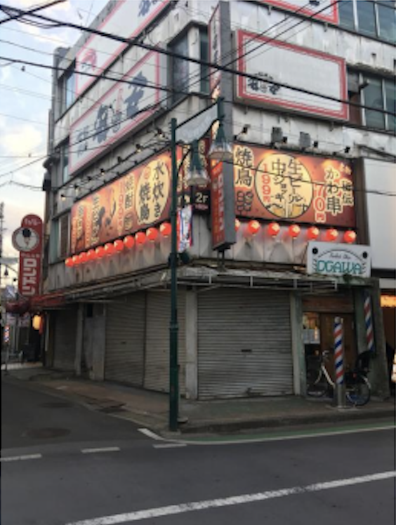 中山駅から徒歩2分！駅から約100mの好立地！飲食店可能なスケルトン物件